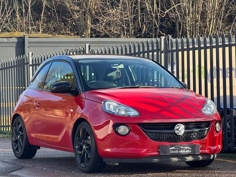 Used Vauxhall Adam S 70 HP (51 kW) 2017 Red Hatchback