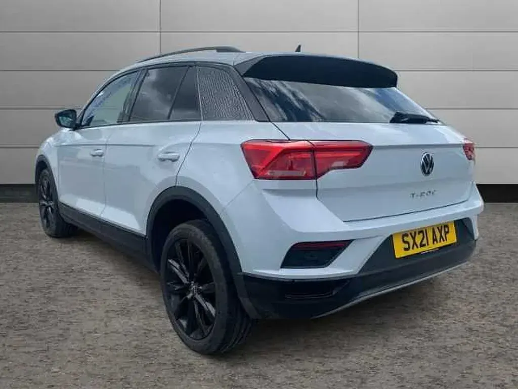 Used VW T-Roc Black Edition 110 HP (80 kW) 2021 Silver SUV