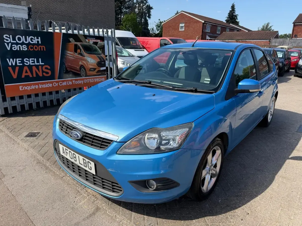 Usado Ford Focus Zetec 2008 Azul Citadino