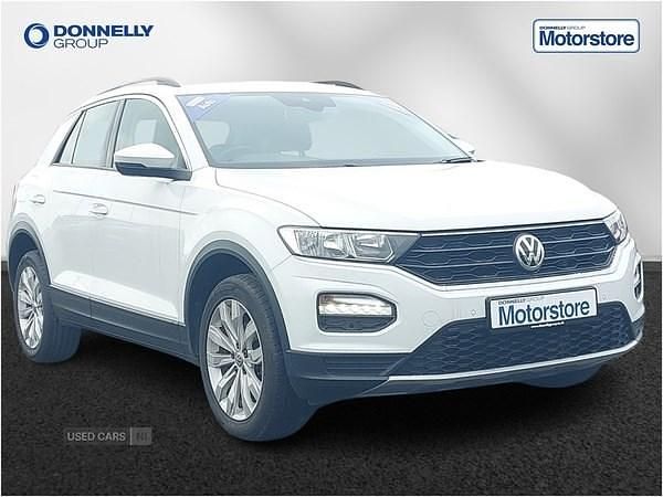 Used VW T-Roc SE 150 HP (110 kW) 2020 White SUV