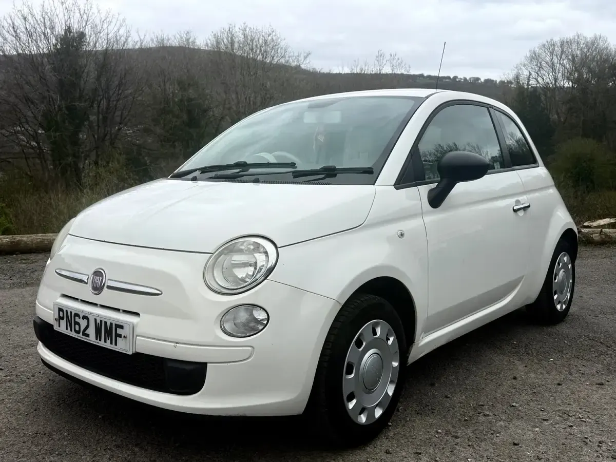Used Fiat 500 Pop 69 HP (50 kW) 2012 White Hatchback