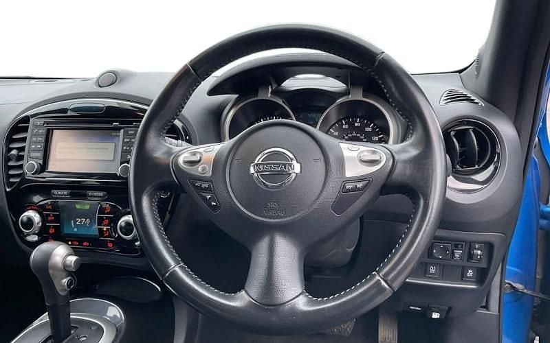 Used Nissan Juke 113 HP (83 kW) 2018 Blue SUV