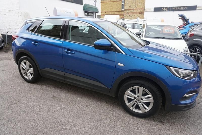 Used Vauxhall Grandland X S 130 HP (95 kW) 2021 Blue SUV