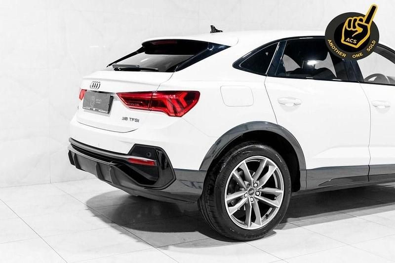 Used Audi Q3 Sportback Black Edition 150 HP (110 kW) 2021 White SUV