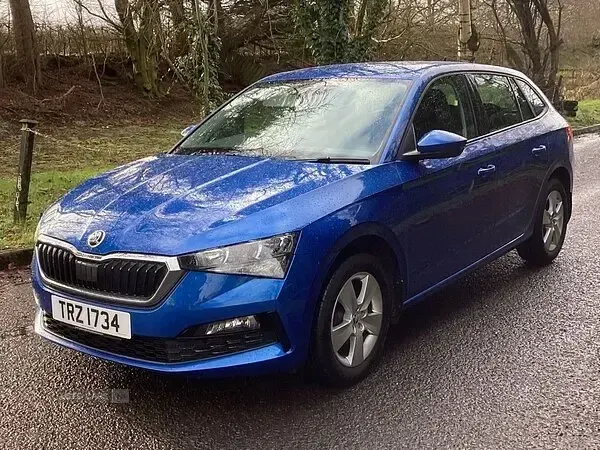 Used Skoda Scala SE 2022 Blue Hatchback