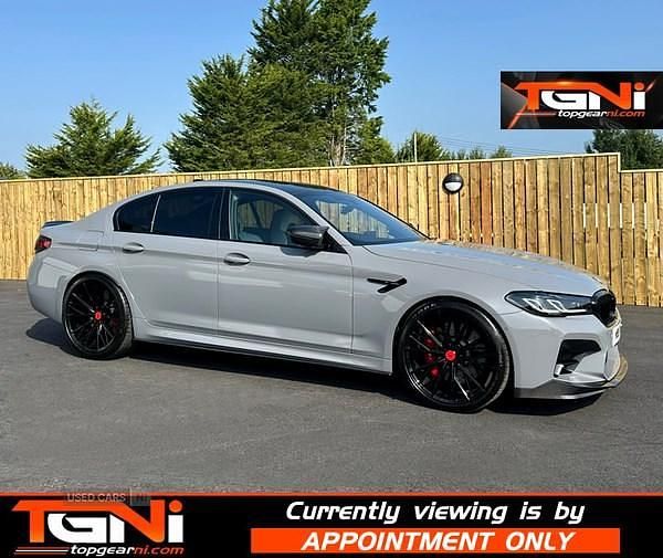 Grey Used 2022 BMW M5 Competition Edition Sedan | £62,795 (Fair price) - Image 1/3