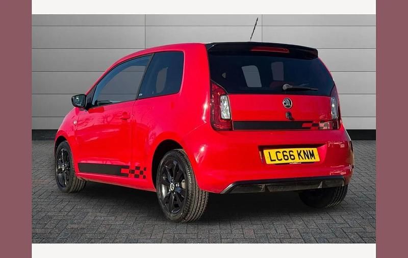 Used Skoda Citigo Monte Carlo 60 HP (44 kW) 2016 Red Hatchback