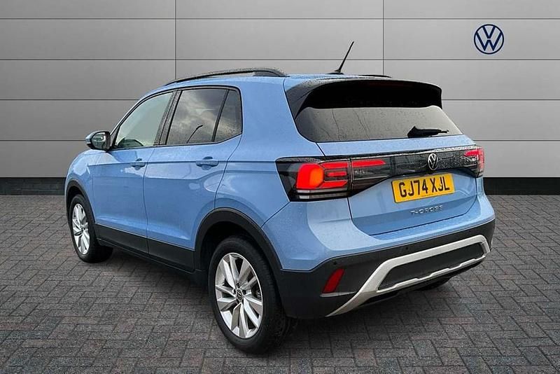 Used VW T-Cross Match 115 HP (84 kW) 2024 Blue SUV