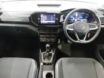 Used VW T-Cross Black Edition 110 HP (80 kW) 2024 White SUV