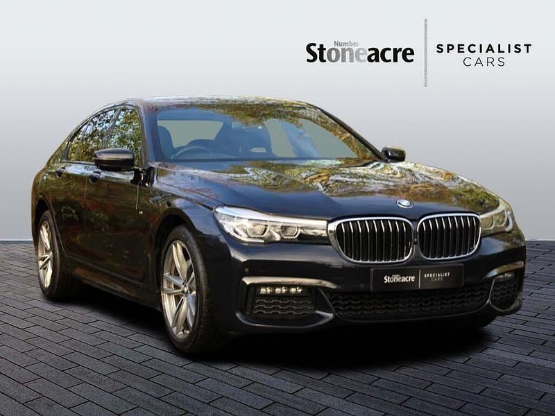 Black Used 2018 BMW 730 M Sport Sedan | £20,995 (Fair price) - Image 1/4