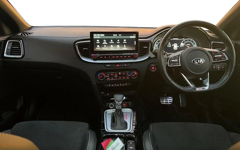 Used Kia Ceed GT-Line S 140 HP (102 kW) 2020 Blue Hatchback