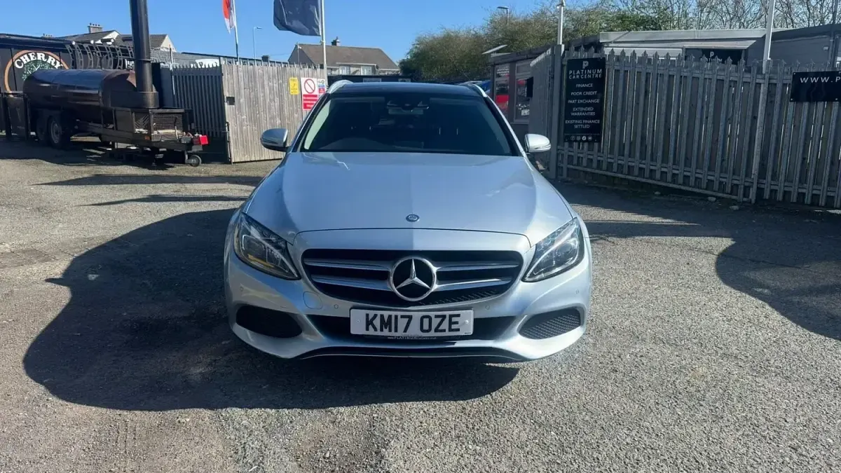 Used Mercedes C200 Premium 2017 Silver Estate