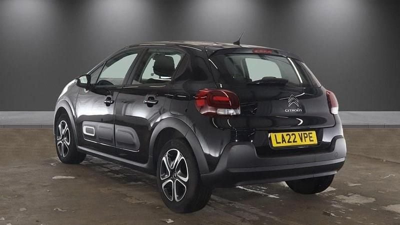 Used Citroën C3 PureTech 83 HP (61 kW) 2022 Black Hatchback