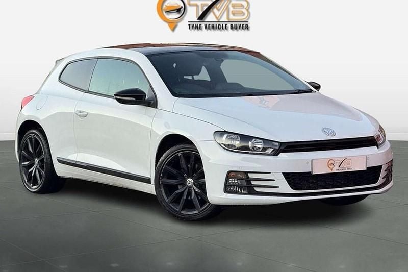 White Used 2017 VW Scirocco Black Edition Coupe | £8,995 (Good price) - Image 1/1