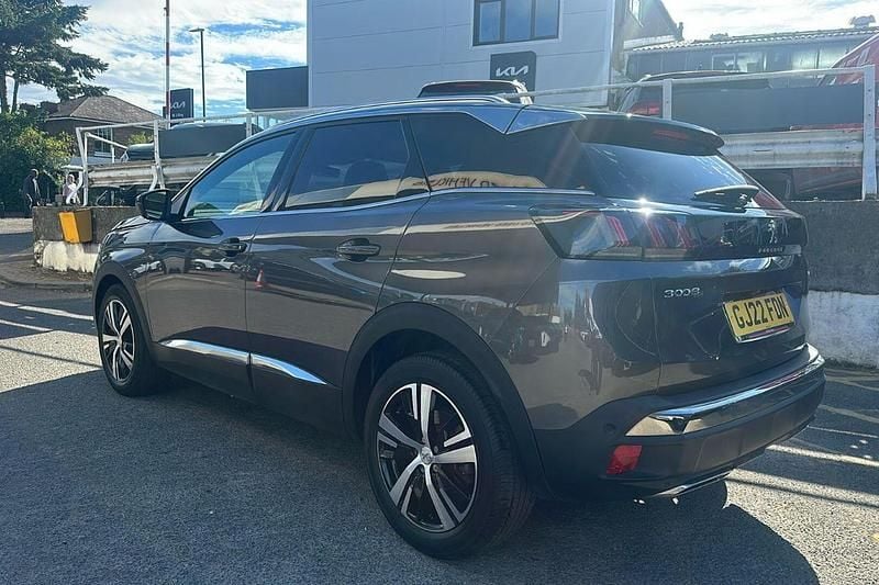 Grey Used 2022 Peugeot 3008 GT SUV | £18,235 (Fair price) - Image 1/3