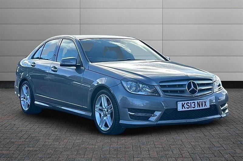 Silver Used 2013 Mercedes C220 AMG Sedan | £8,495 (Fair price) - Image 1/2