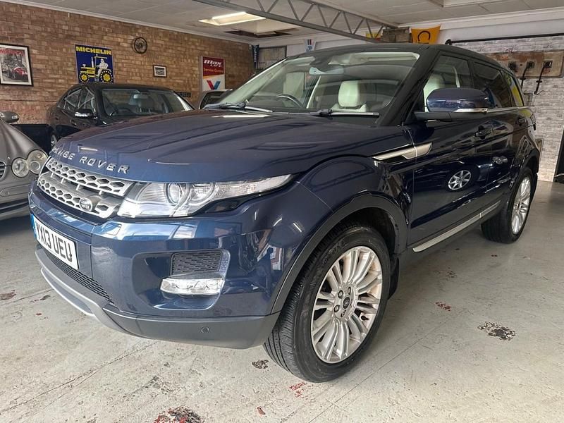 Used Land Rover Range Rover evoque Prestige 2013 Blue SUV