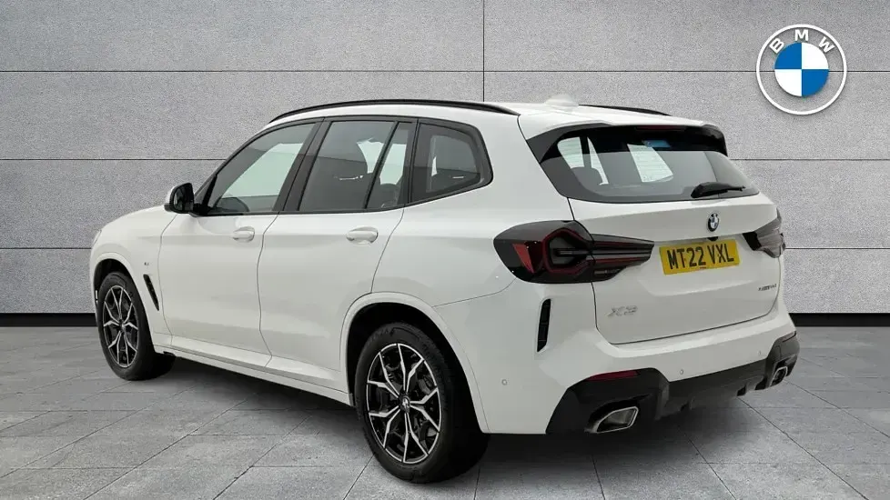 Used BMW X3 M Sport 187 HP (137 kW) 2022 White SUV