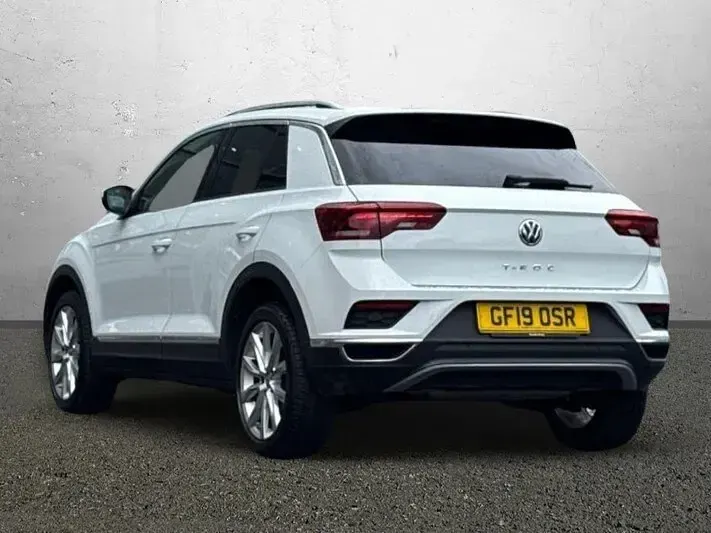 Used VW T-Roc SEL 150 HP (110 kW) 2019 White SUV