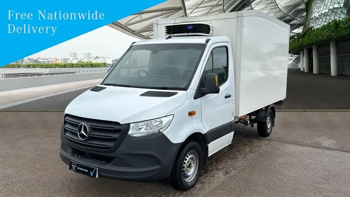 Begagnad Mercedes Sprinter 2019 Vit Van
