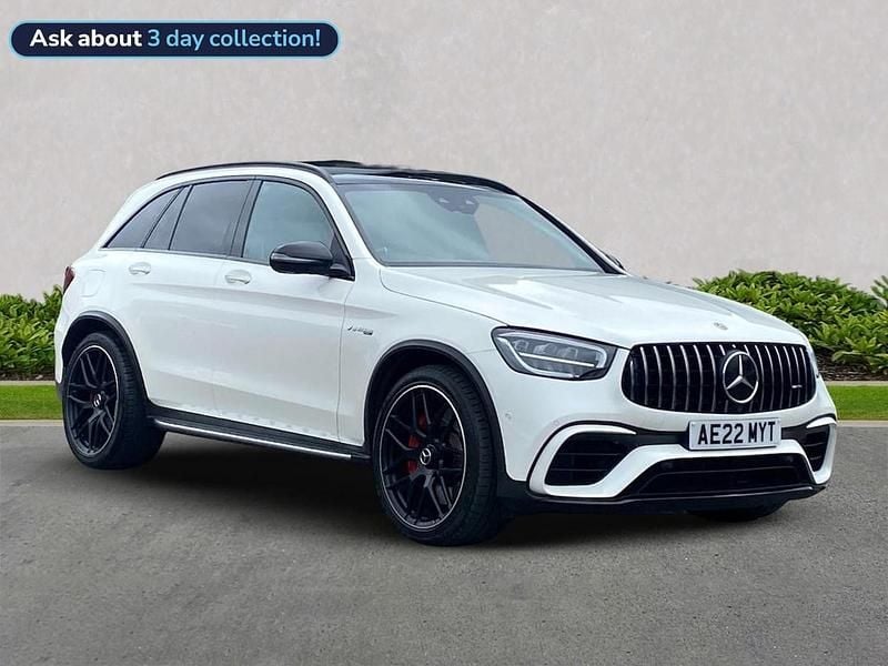 White Used 2022 Mercedes GLC63 AMG Premium Estate | £61,995 (Expensive) - Image 1/4