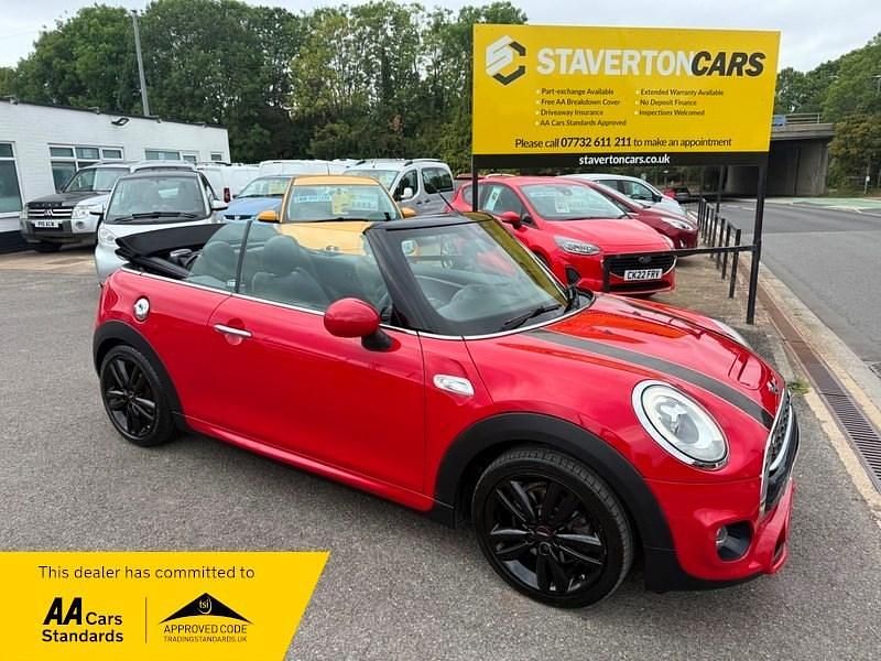 Red Used 2016 Mini Cooper S Cabriolet Cabriolet | £11,995 (Fair price) - Image 1/2