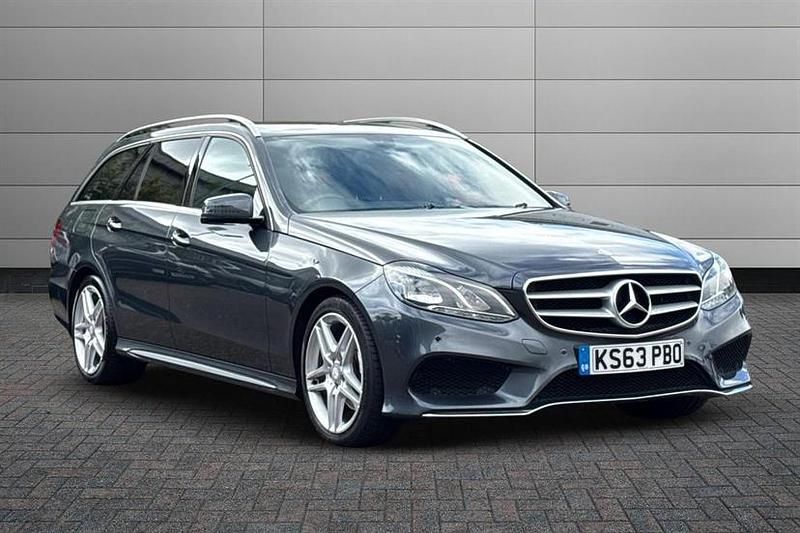 Grey Used 2014 Mercedes E220 AMG Estate | £10,495 (Fair price) - Image 1/4