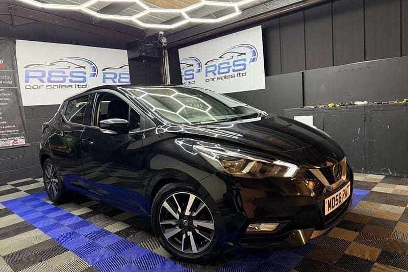 Used Nissan Micra Acenta 2017 Black Hatchback