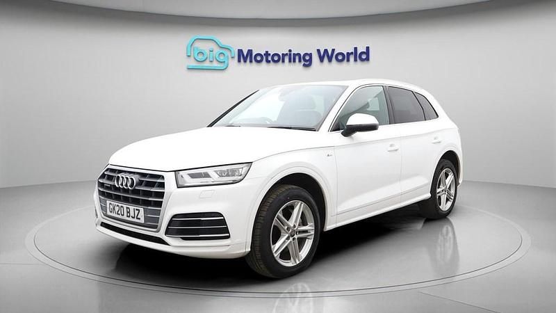 Used Audi Q5 S-Line 190 HP (139 kW) 2020 White SUV