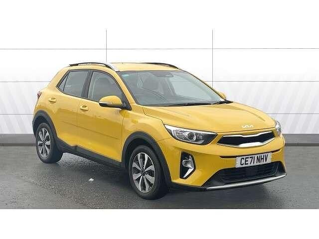 Yellow Used 2021 Kia Stonic SUV | £15,250 (Fair price) - Image 1/4