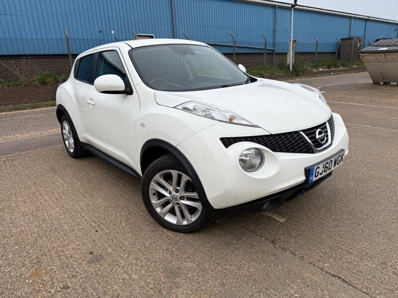 White Used 2010 Nissan Juke Acenta SUV | £1,940 (A bit pricey) - Image 1/4