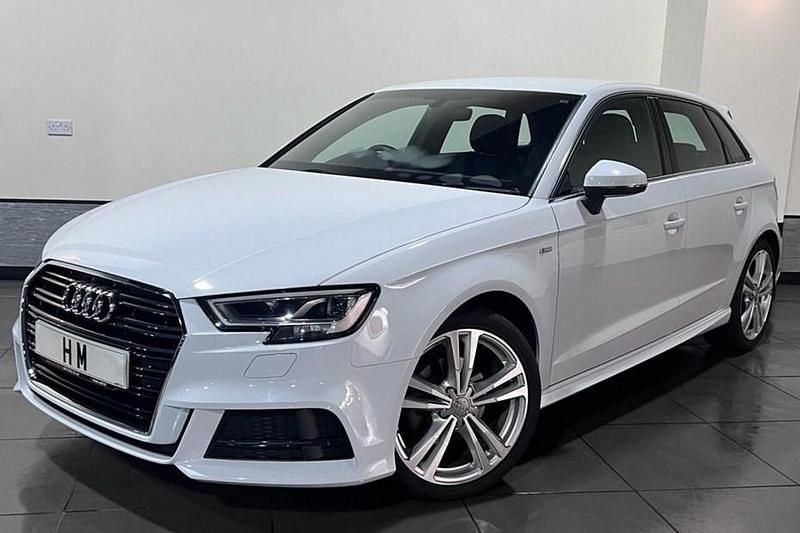 White Used 2020 Audi A3 S-Line Hatchback | £16,995 (Good price) - Image 1/1