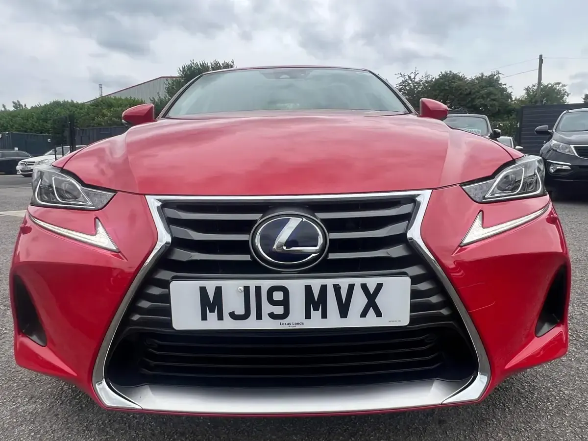 Used Lexus IS300h 2019 Red Sedan