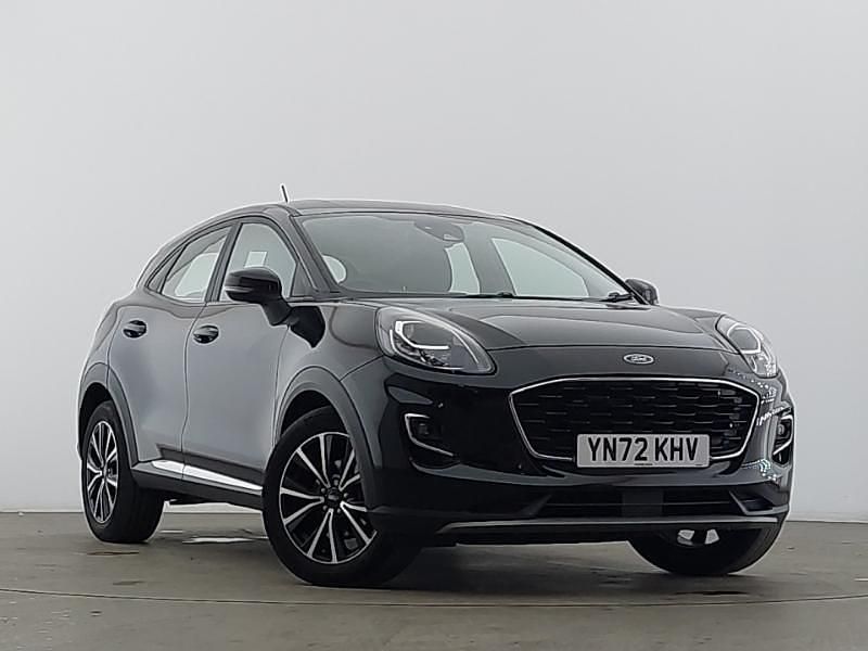 Black Used 2022 Ford Puma Gen-E Titanium Hatchback | £13,998 (Fair price) - Image 1/4