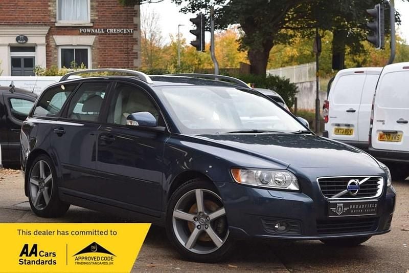 Blue Used 2010 Volvo V50 SE Lux Estate | £7,995 - Image 1/1