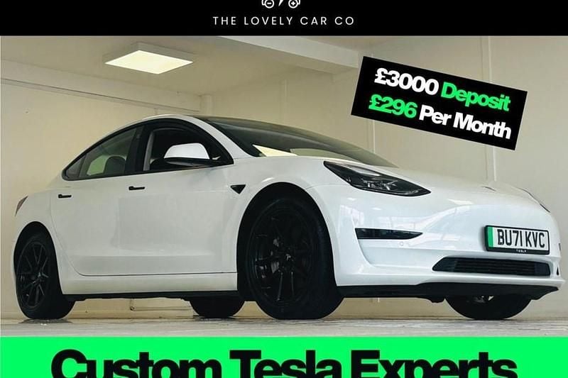 Used Tesla Model 3 Standard Range Plus 366 kW (498 HP) 2021 Sedan