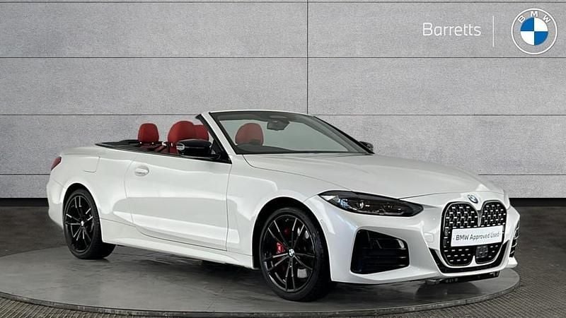 Used BMW M440 M Sport 369 HP (271 kW) 2022 White Sedan