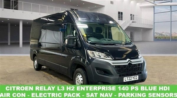 Black Used 2022 Citroën Relay Van | £19,788 (Expensive) - Image 1/1