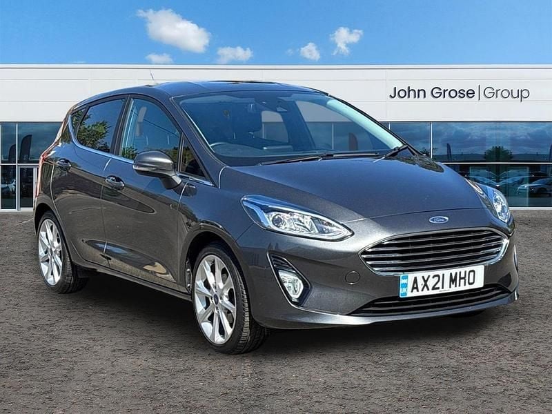 Usado Ford Fiesta Titanium X 2021 Cinzento Citadino