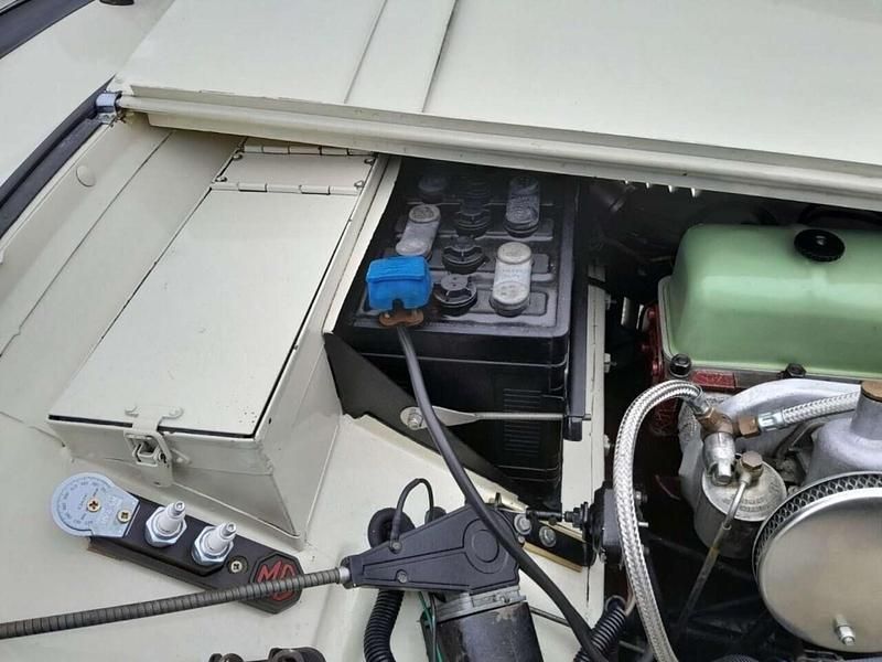 Used MG Midget 1954 White Cabriolet