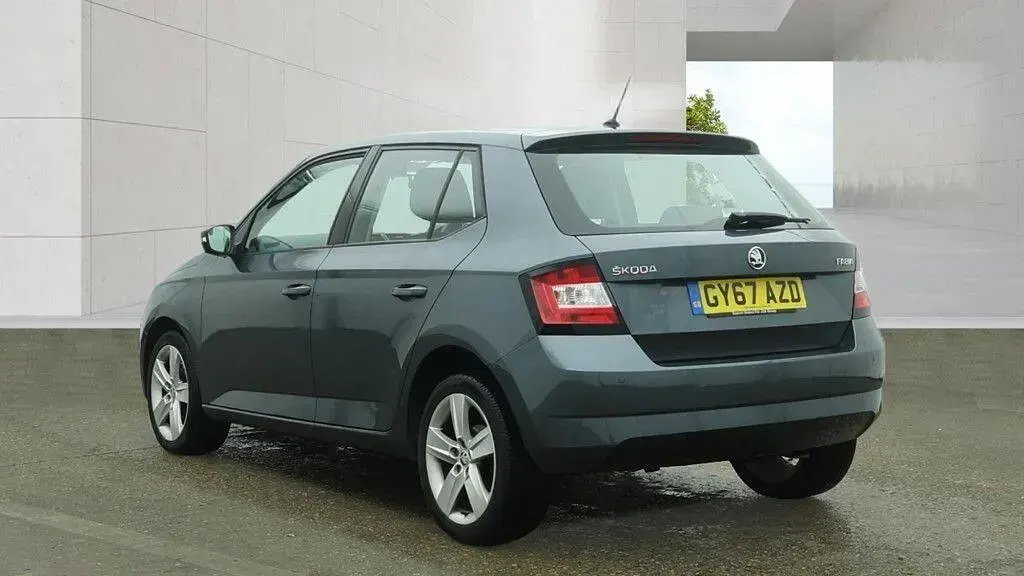 Used Skoda Fabia SE L 110 HP (80 kW) 2017 Grey Hatchback