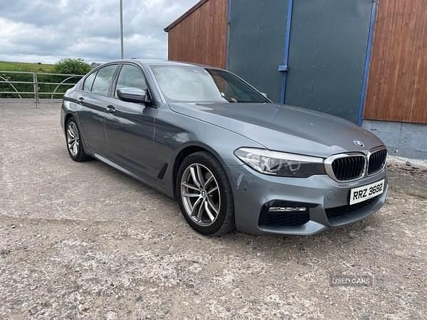 Blue Used 2017 BMW 520 M Sport Sedan | £12,450 (Fair price) - Image 1/4