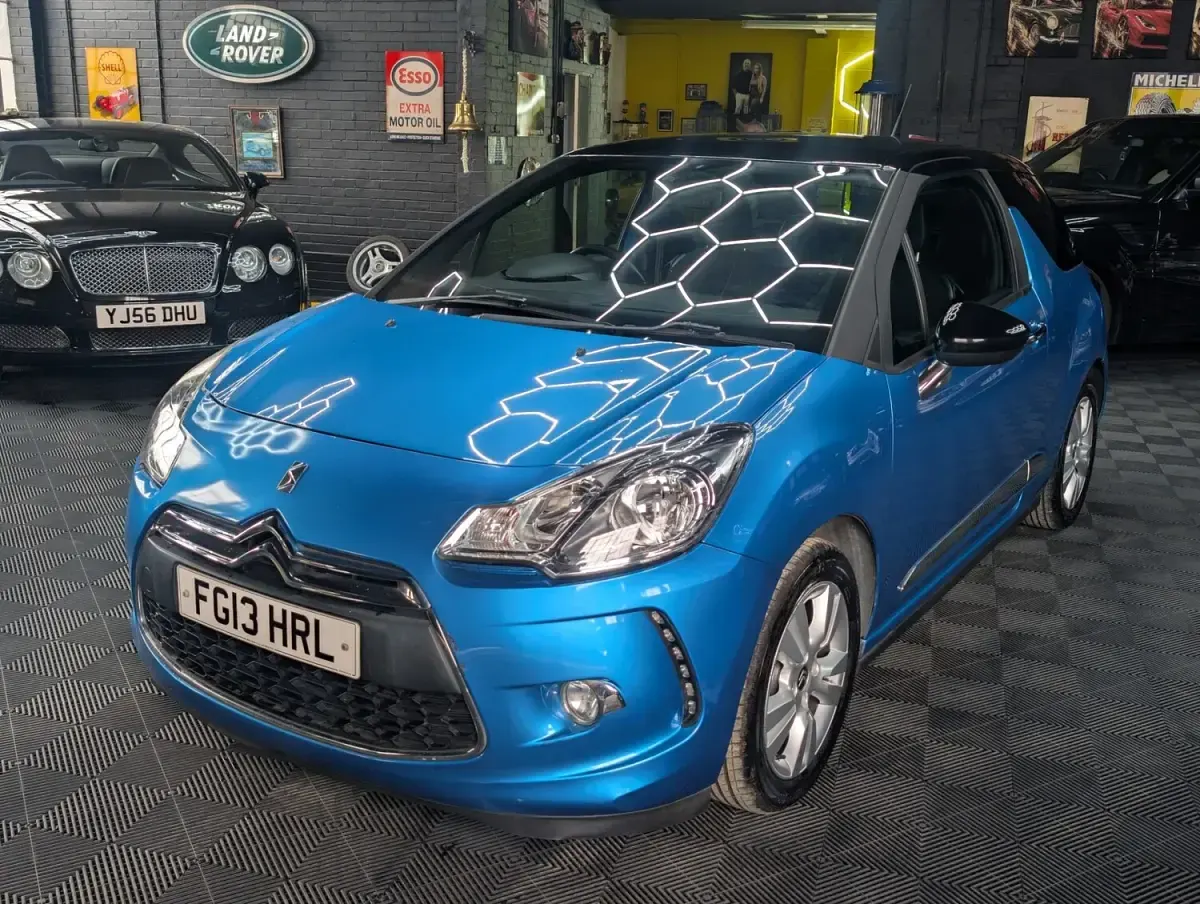 Used Citroën DS3 110 HP (80 kW) 2013 Blue Hatchback
