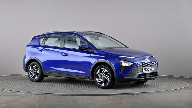 Blue Used 2022 Hyundai Bayon SE SUV | £11,498 (Fair price) - Image 1/4