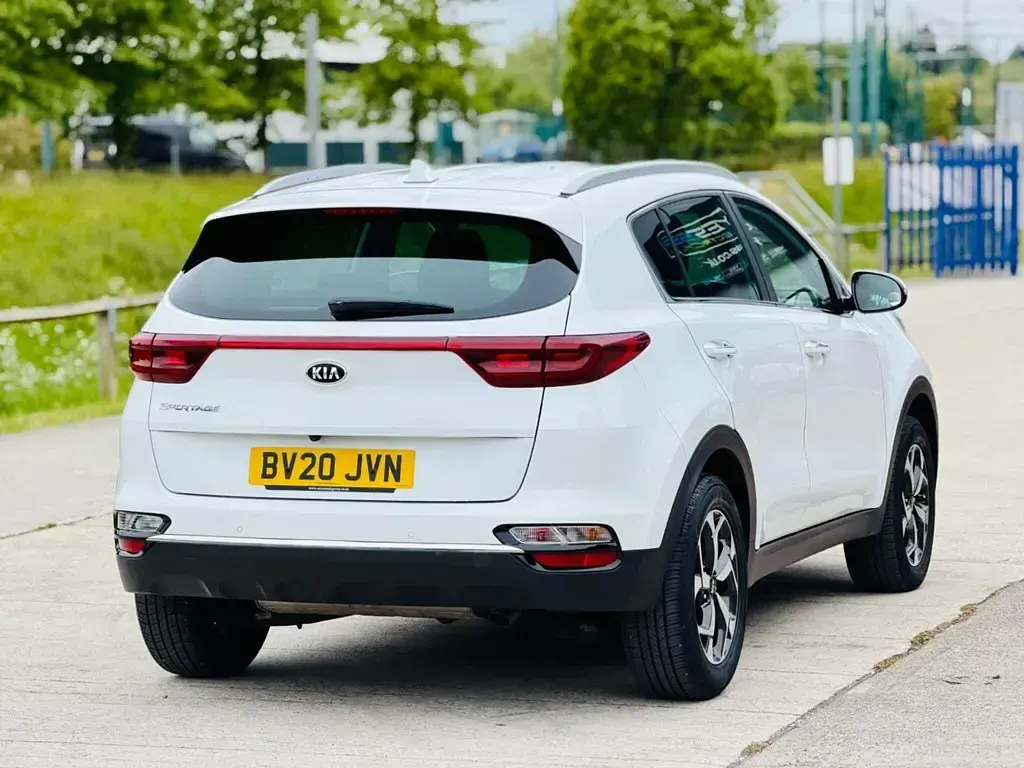 Begagnad Kia Sportage 2020 Vit SUV
