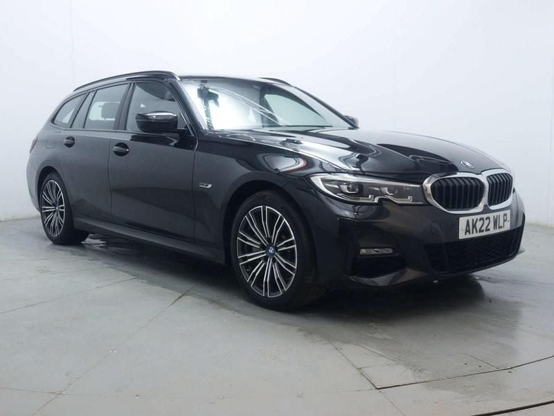 Used BMW 330e M Sport 292 HP (214 kW) 2022 Black Estate