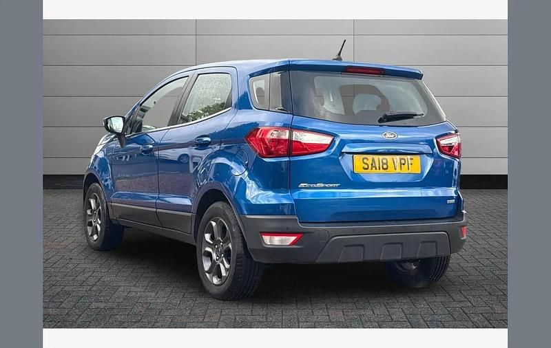 Used Ford Ecosport Zetec 125 HP (91 kW) 2018 Blue SUV