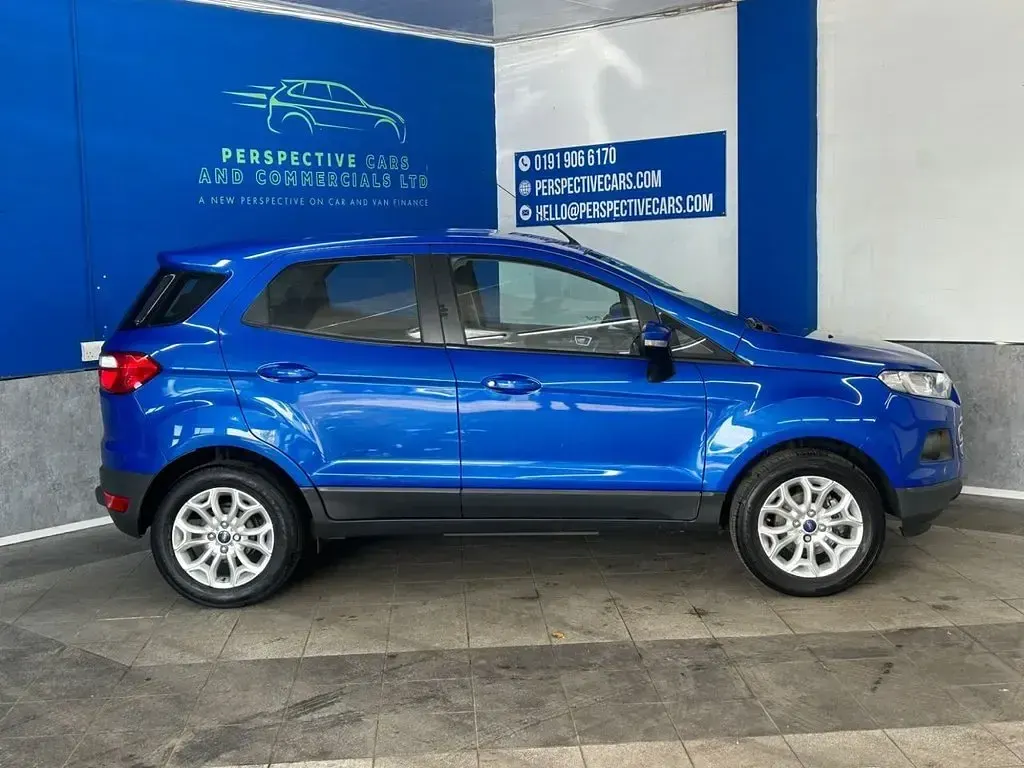 Used Ford Ecosport Zetec 125 HP (91 kW) 2016 Blue SUV