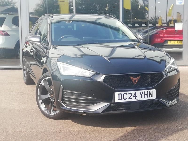 Black Used 2024 Cupra Leon Estate | £22,298 (Fair price) - Image 1/4