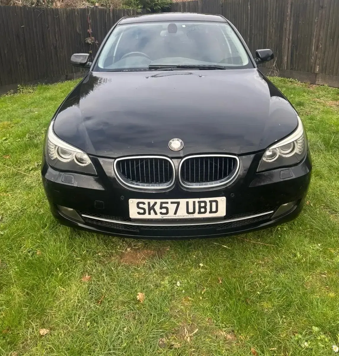 Used BMW 520 160 HP (117 kW) 2007 Black Sedan